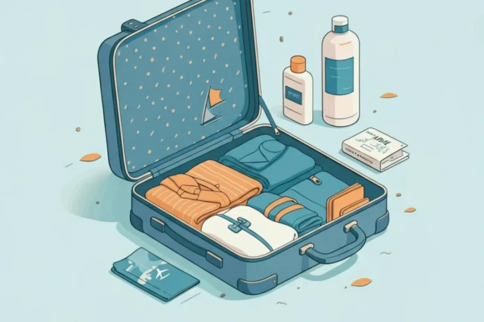 How to pack light for a long trip