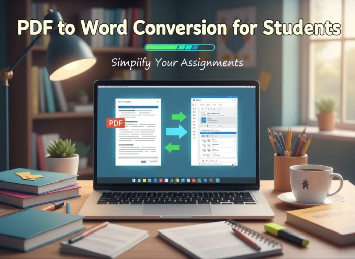 PDF to Word Conversion for Students: Simplify Your Assignments