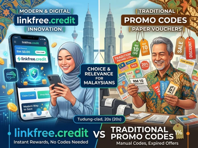 linkfree.credit vs Traditional Promo Codes: Which Suits Malaysians Best?