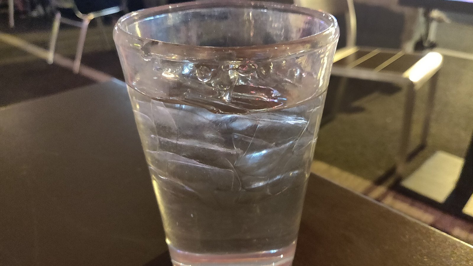 A glass of water, part of a simple daily health routine