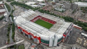 Old Trafford, home of Manchester United