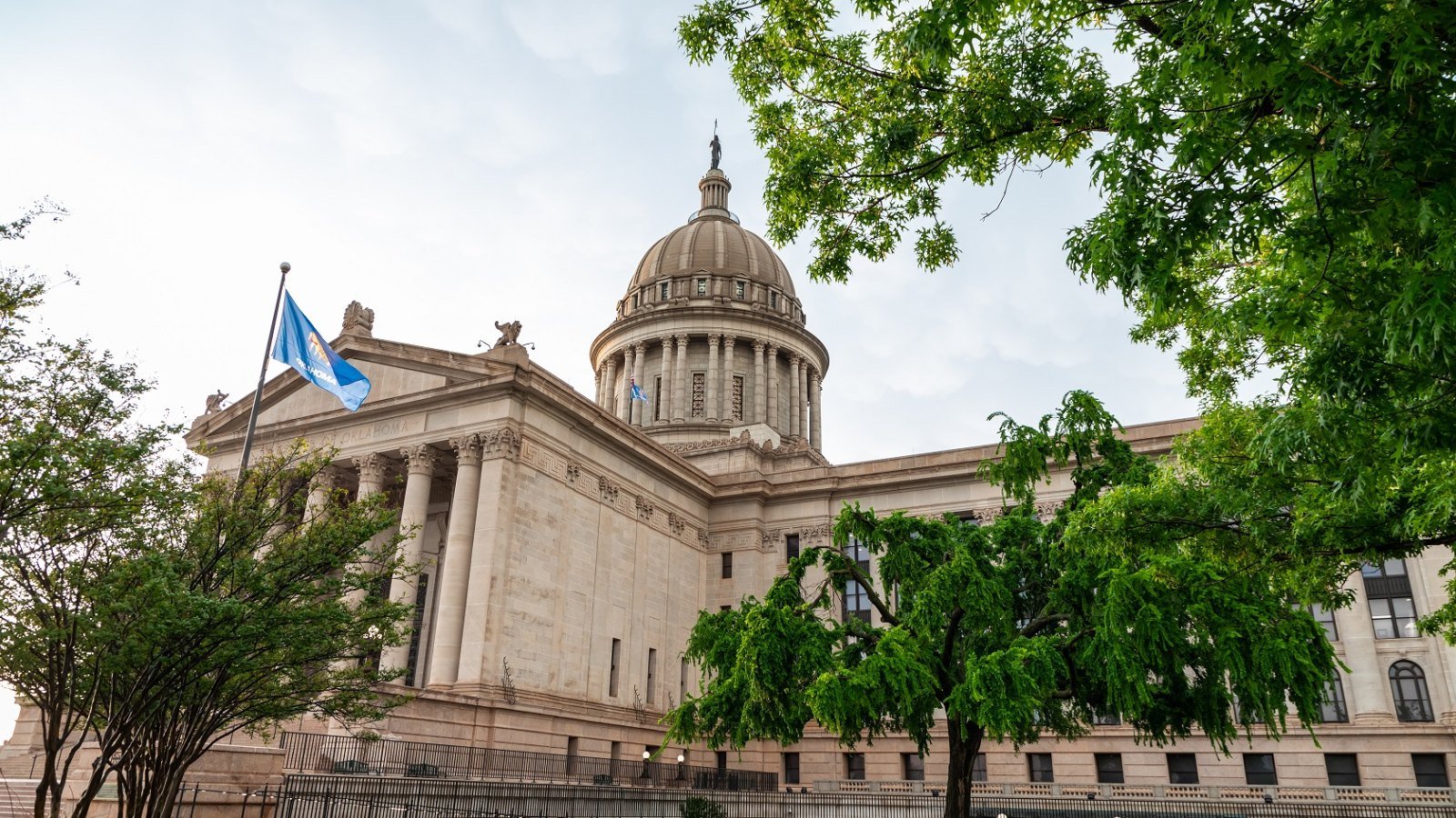 The Oklahoma State Capitol building